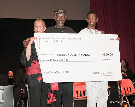 Scholarship Recipients; A Sign Of The Times 10th Annual Black History Concert in March, 2010