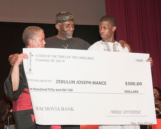 Scholarship Recipients; A Sign Of The Times 10th Annual Black History Concert in March, 2010