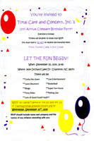 Total Care & Concern 11th B'day Party, 2014