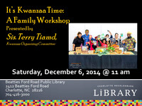 Kwanzaa Family Workshop, 2014