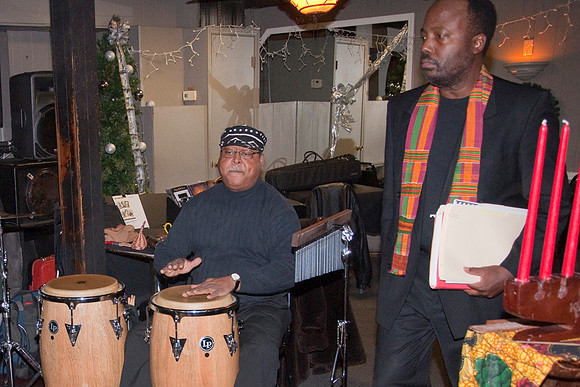 Ron Nelson - Percussion, Tyrone Jefferson - Band Leader