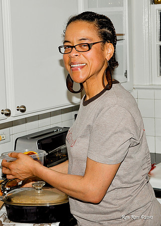 Sharon @ Tavoris' Going Away Dinner