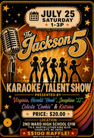 The Jackson Five – Karaoke/Talent Show