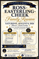 Ross - Easterling - Cheek Family Reunion 2026